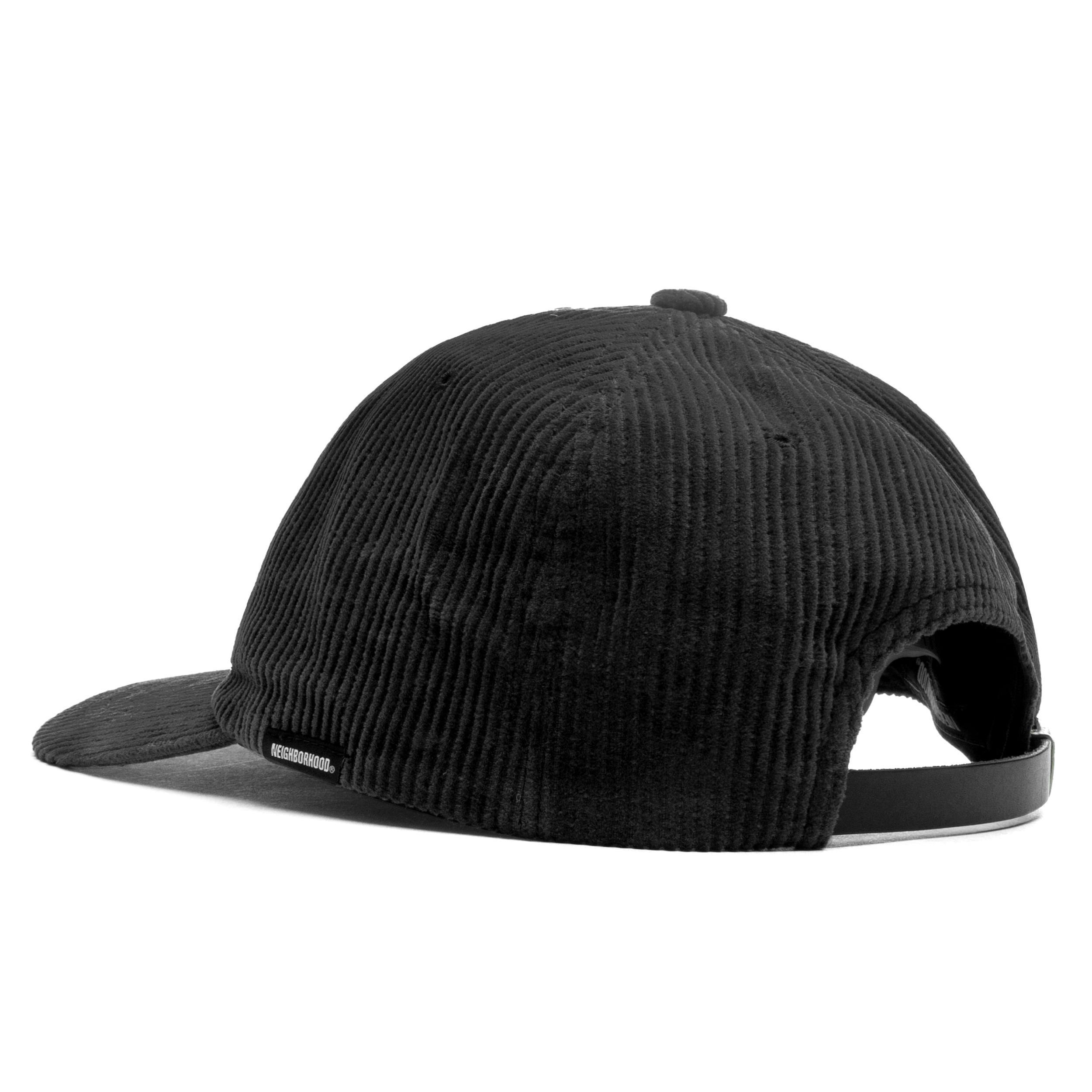 Corduroy Dad Cap - Black Male Product Image