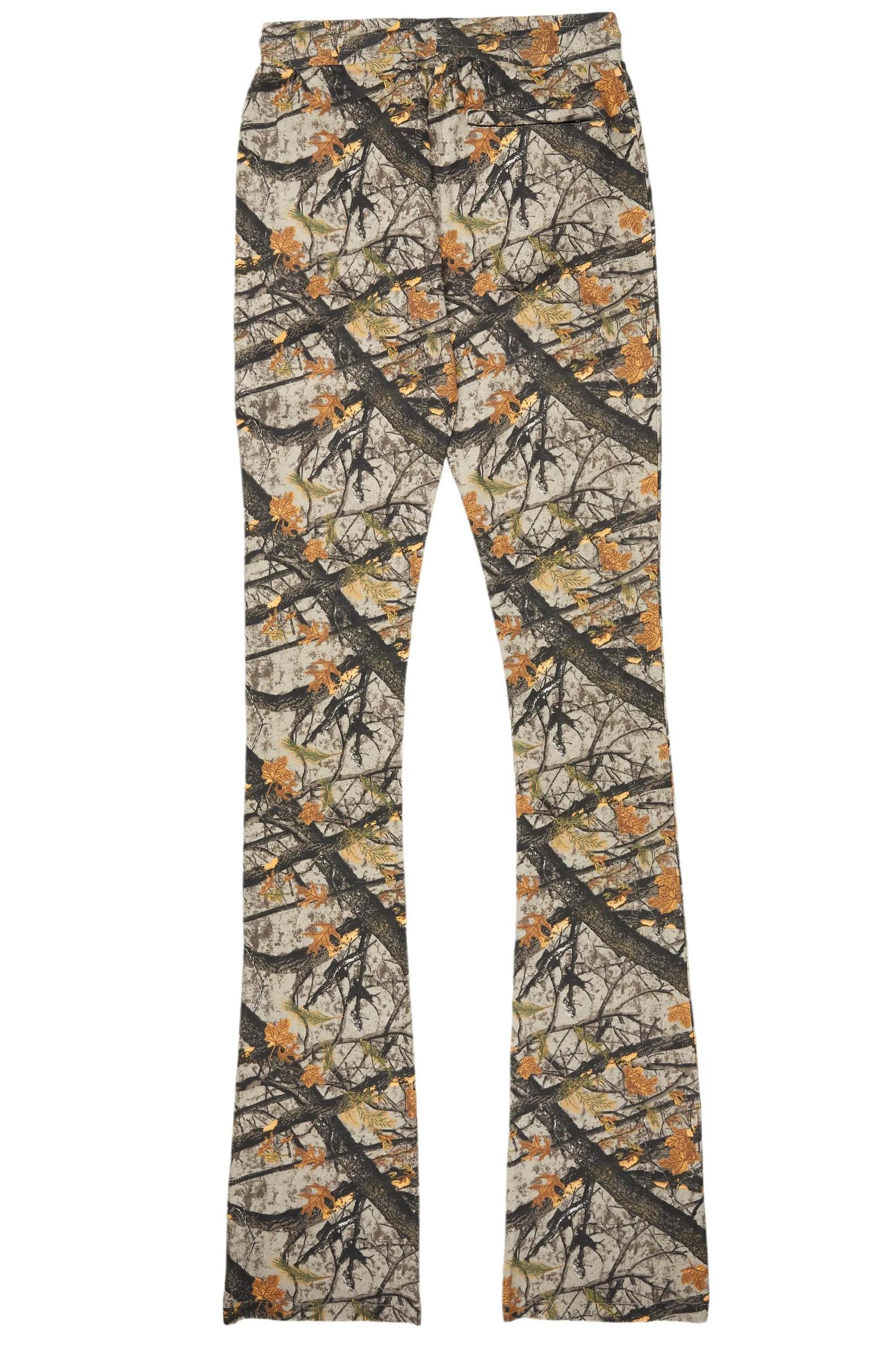 Bansi Tree Camo Super Stacked Trackpant Male Product Image