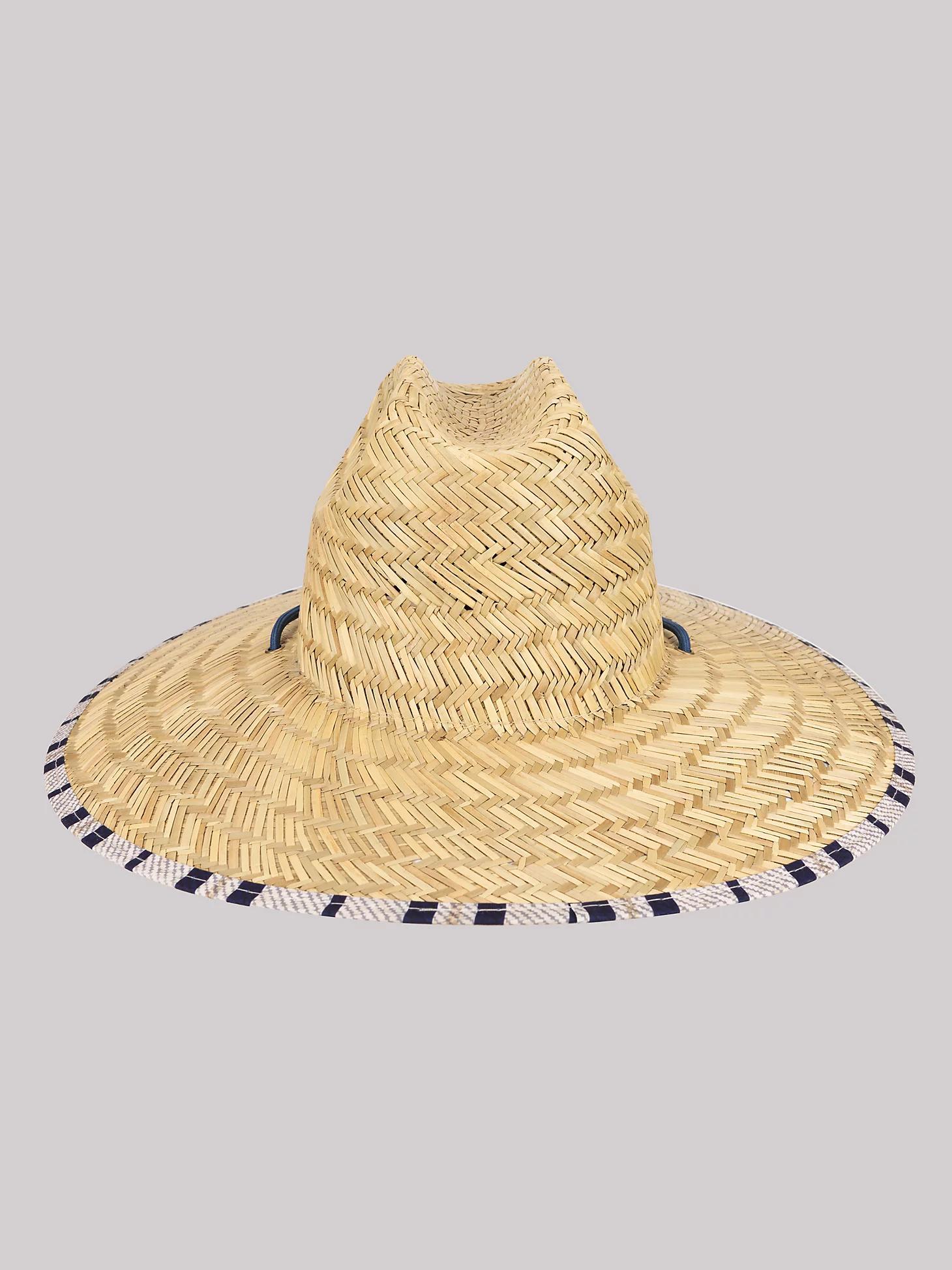 Men's Straw Stripe Lifeguard Hat | Men's Accessories | Lee® Product Image