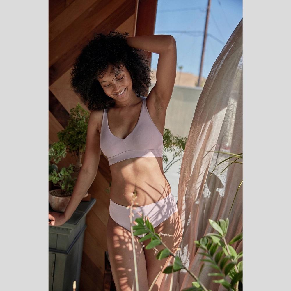 Jockey Generation™ Women's Seamfree® Back Smoothing Bralette Haze XL: Wireless Knit Pullover Product Image