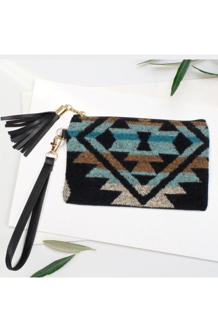 Print Tassel Wristlets Product Image