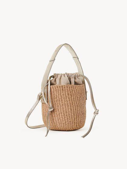Small Woody basket in natural fibers Product Image