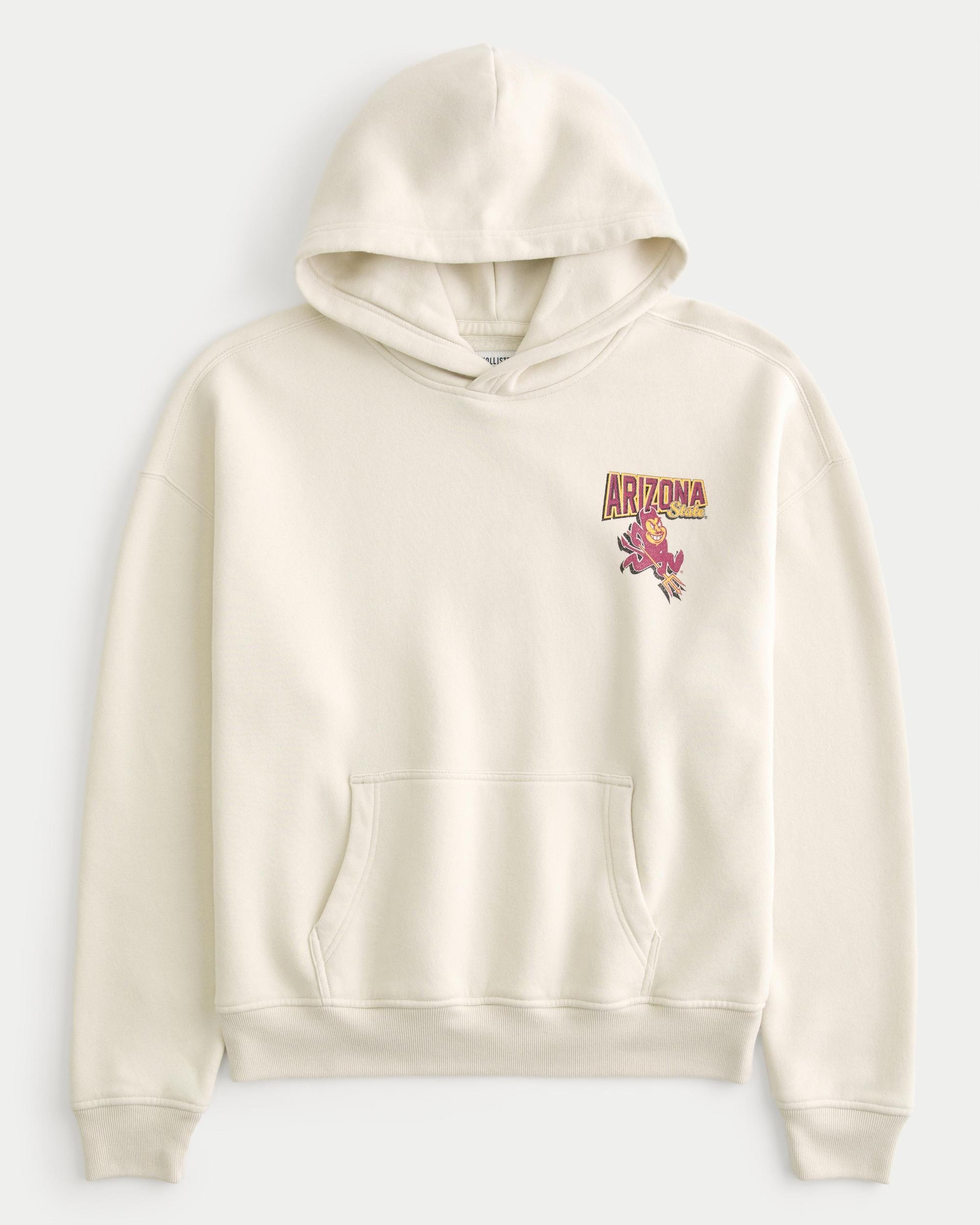 Boxy Arizona State University Sun Devils Graphic Hoodie Product Image