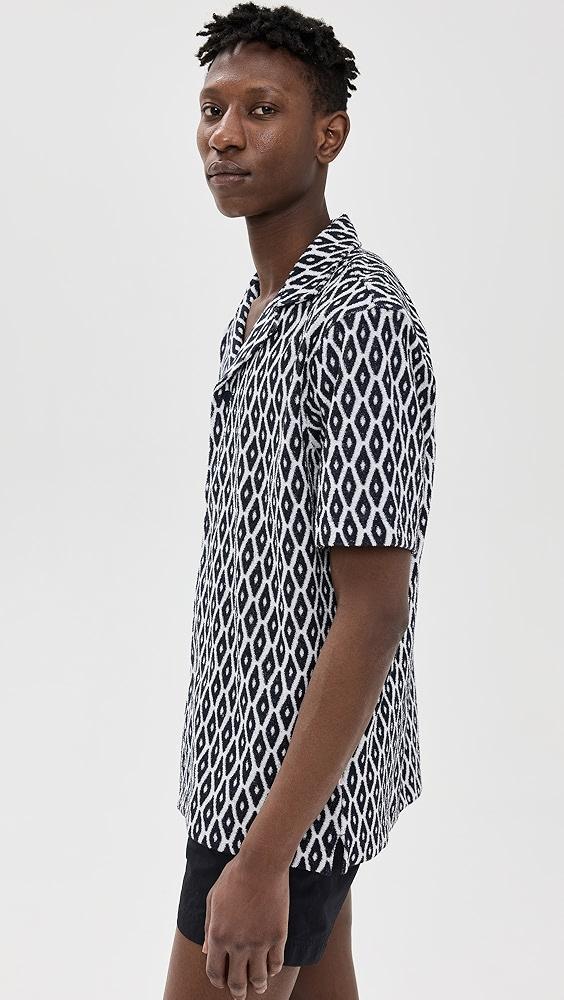 Orlebar Brown Howell Terazzo Terry Shirt | Shopbop Product Image