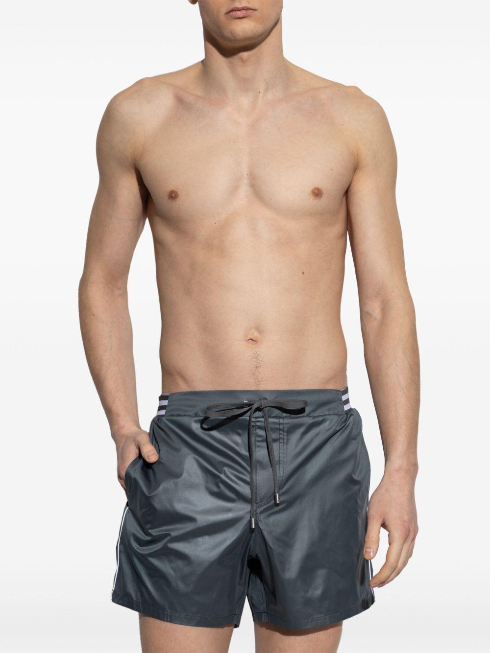 stripe-detail swim shorts Product Image