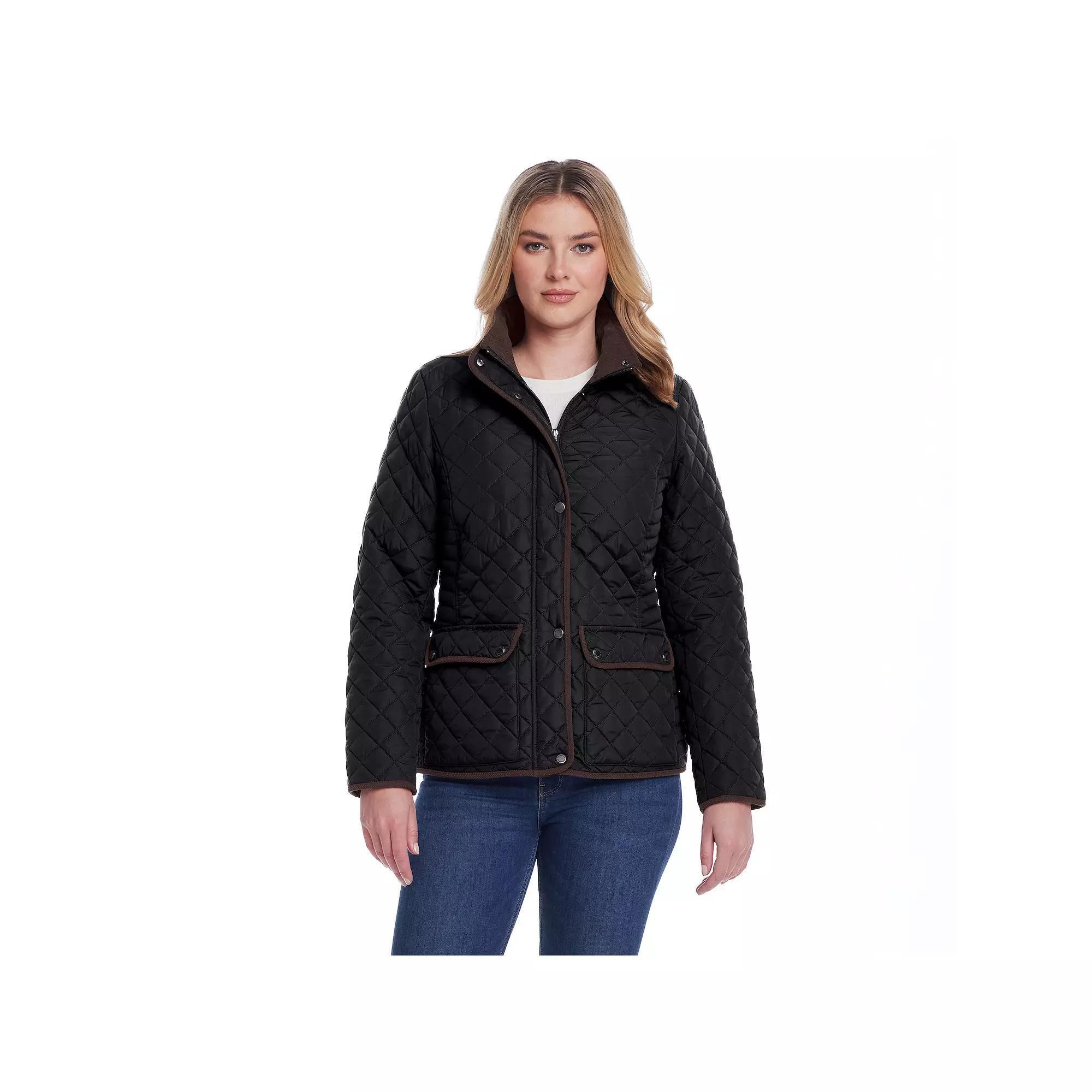 Women's Weathercast Quilted Barn Jacket, Size: Large, Red Pepper Product Image