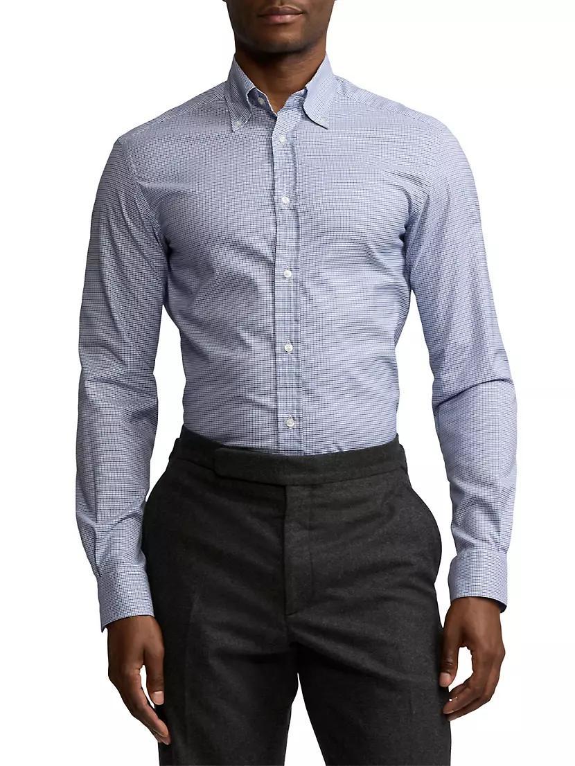 Journey Plaid Button-Down Shirt Product Image