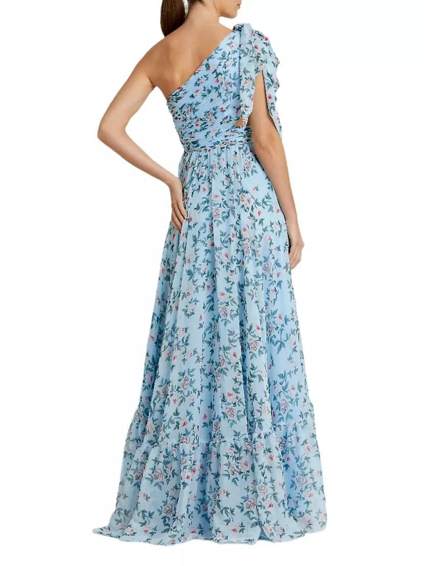 Ieena Floral Chiffon Gown Product Image