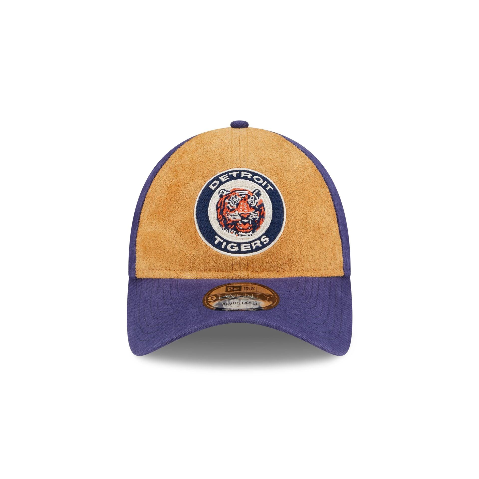 Detroit Tigers Tan Texture 9TWENTY Adjustable Hat Male Product Image