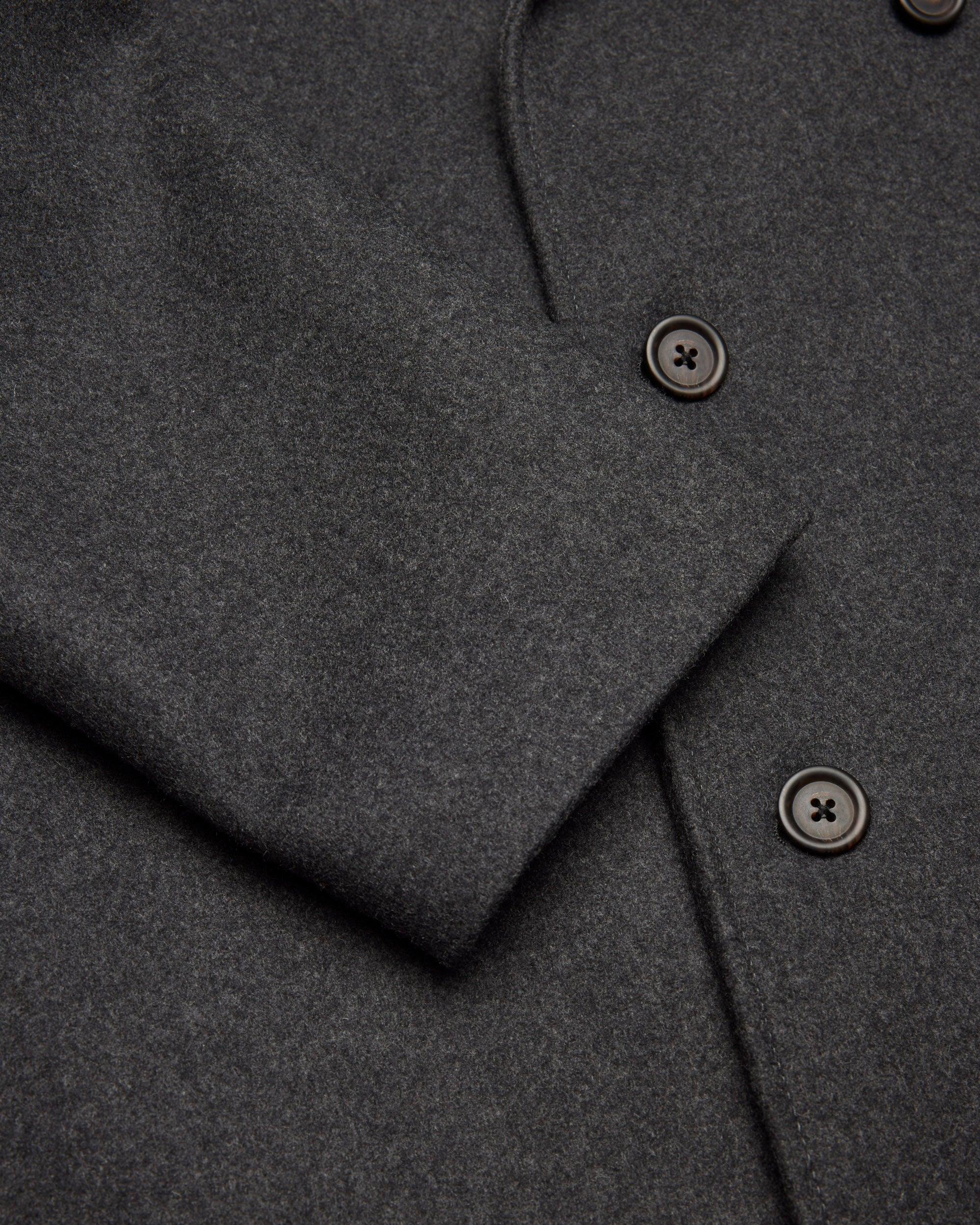 Wool Cashmere Polo Coat Male Product Image