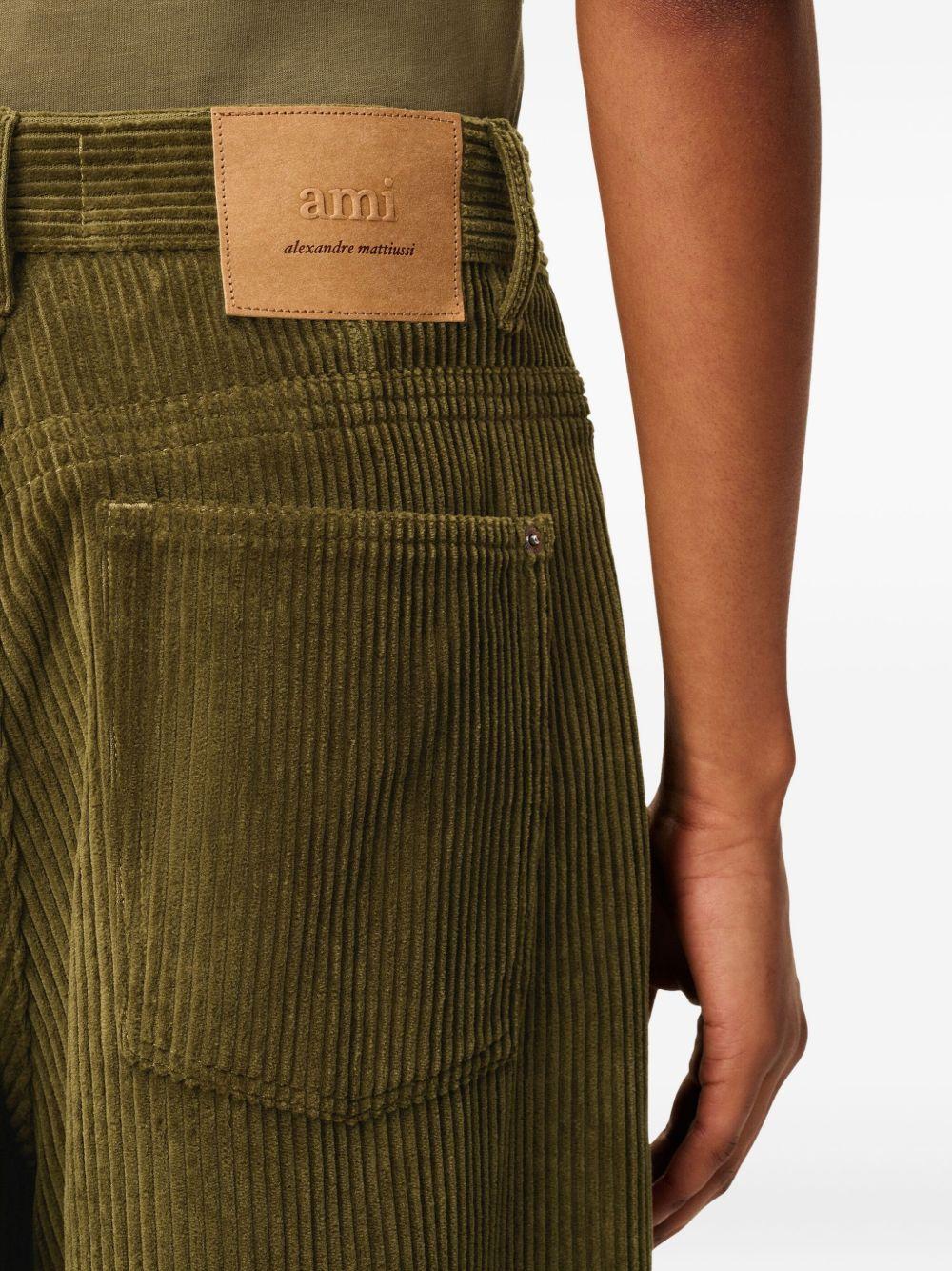corduroy loose-fit trousers Product Image