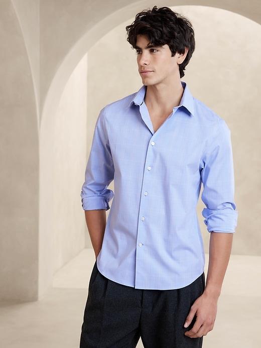 Slim Untucked Dress Shirt Product Image