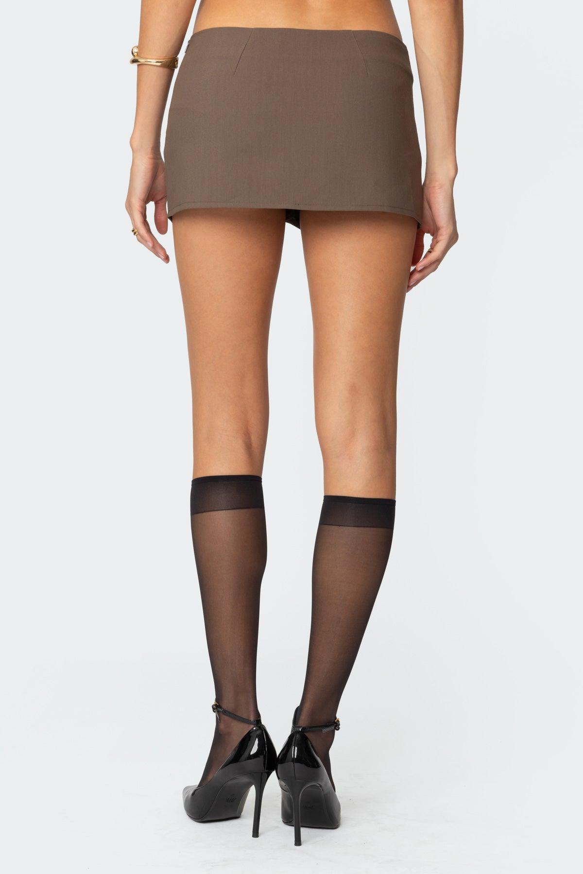 Ellis Buttoned Up Mini Skort Product Image
