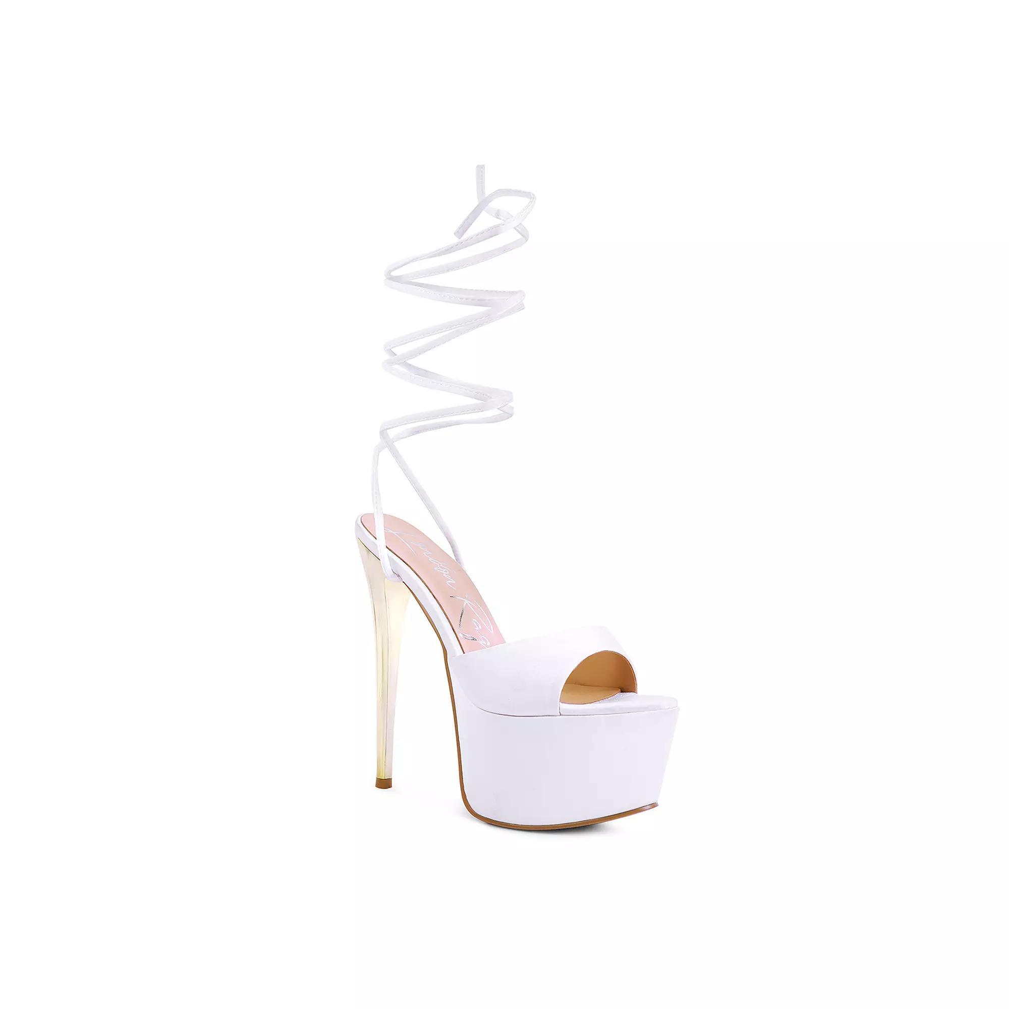 London Rag Passion Fruit Women's Platform Sandals, Size: 9, Pink Product Image