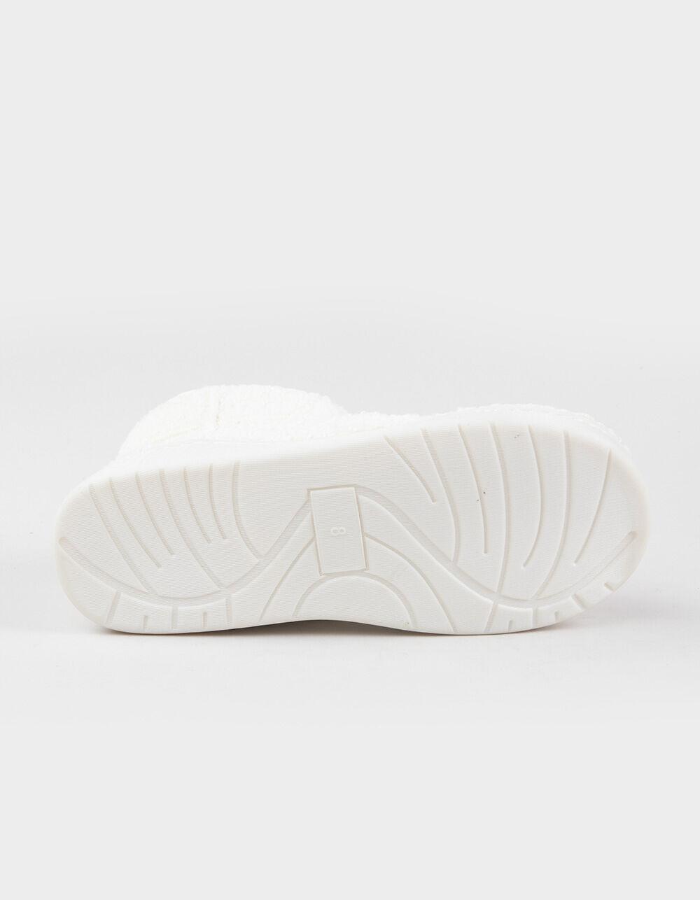 MIA Chill Happy Face Womens Bootie Slippers Product Image