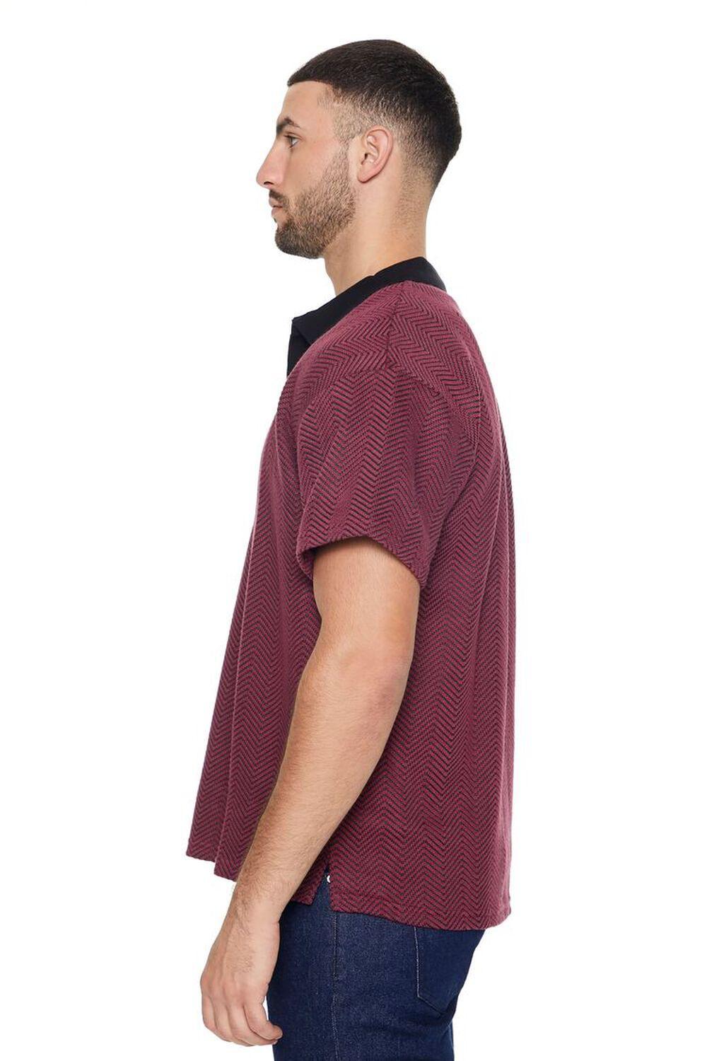 Chevron Polo Shirt | Forever 21 Product Image