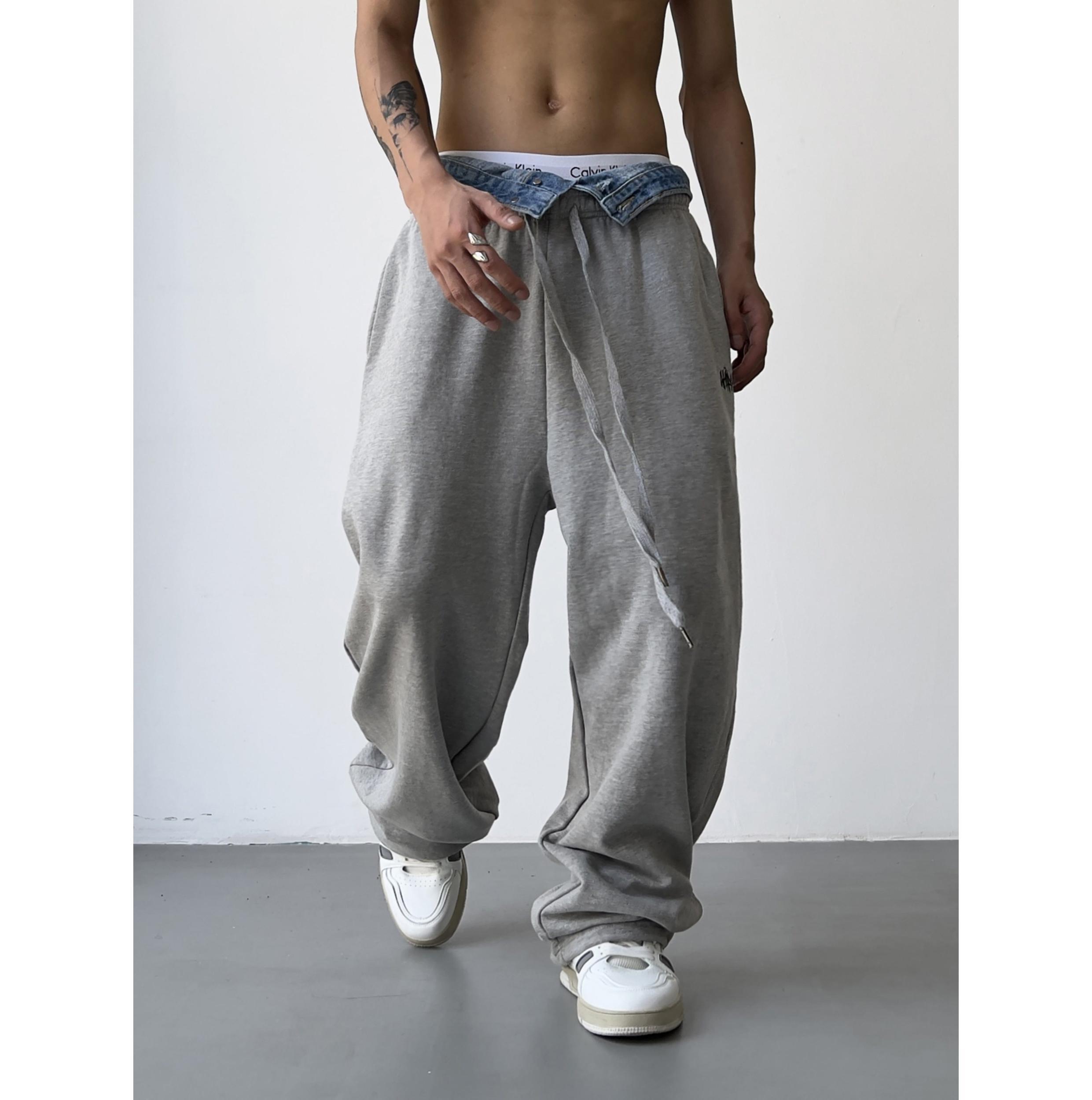 RT No. 9811 TWO PIECE JEAN LOUNGE PANTS Product Image