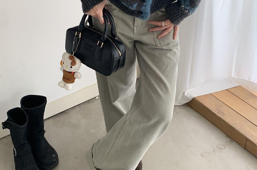 Patterned Button-Up Cardigan Product Image