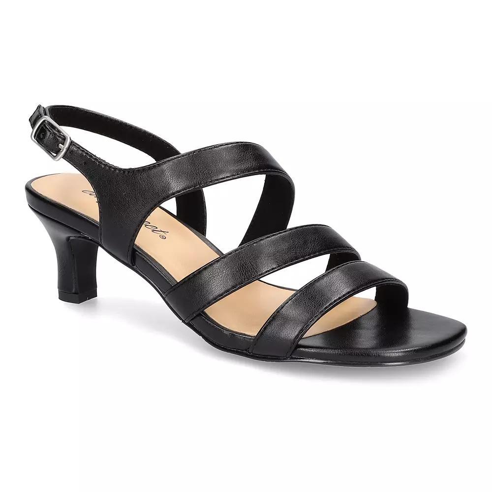 Easy Street Como Women's Dress Sandals, Size: 9, Black Product Image