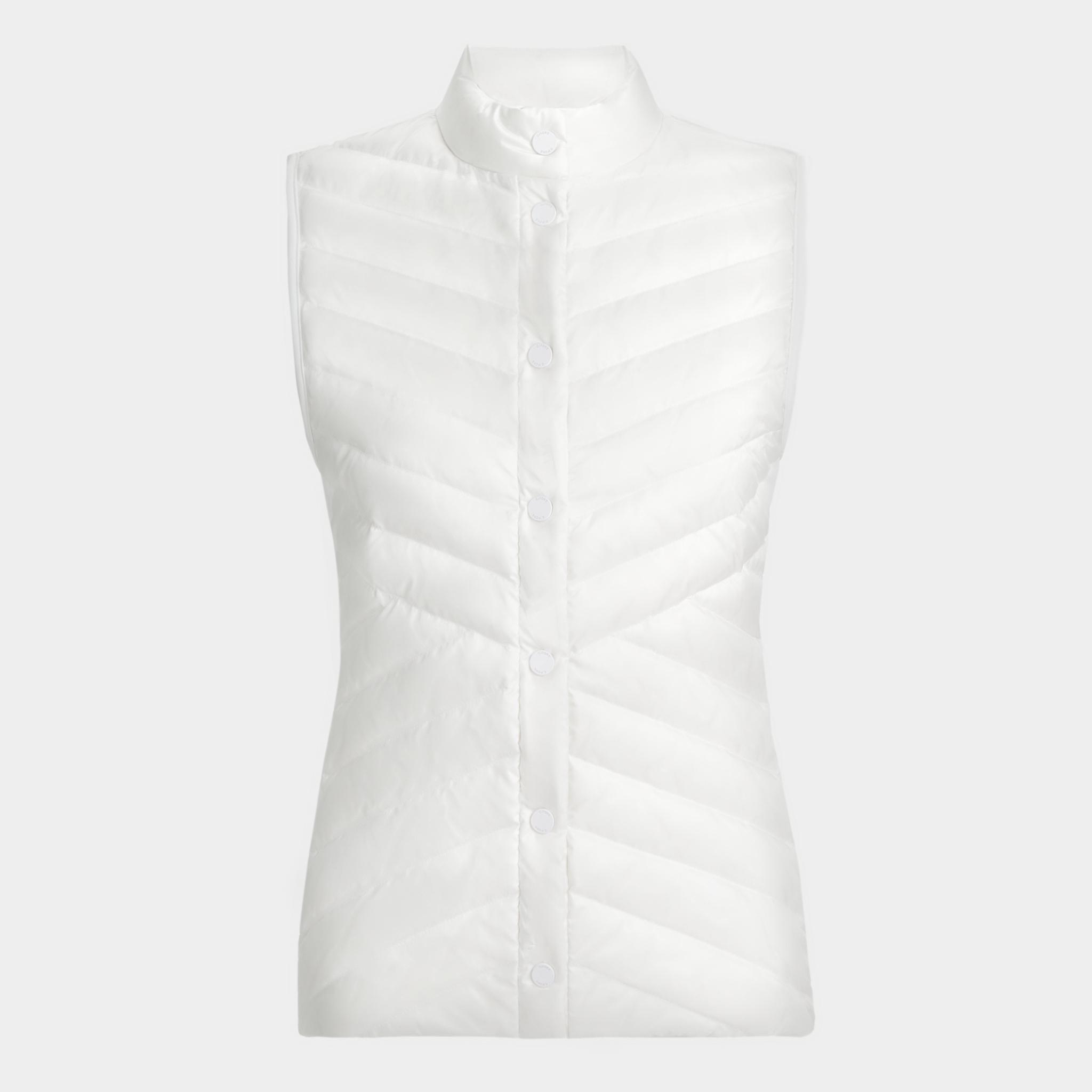 DOWN QUILTED TAFFETA TECH VEST Product Image
