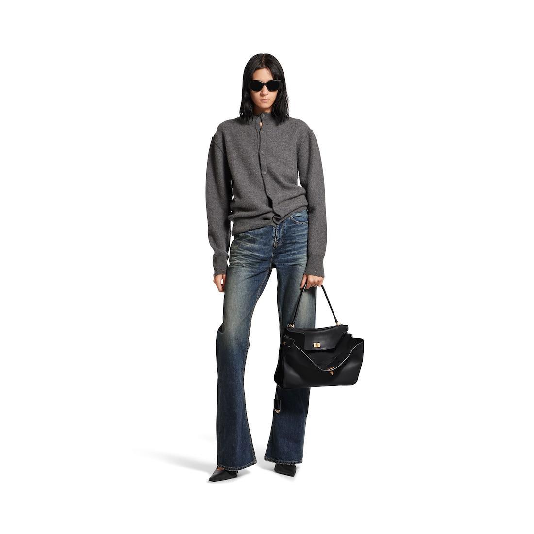 Women's Bootcut Pants in Blue Product Image