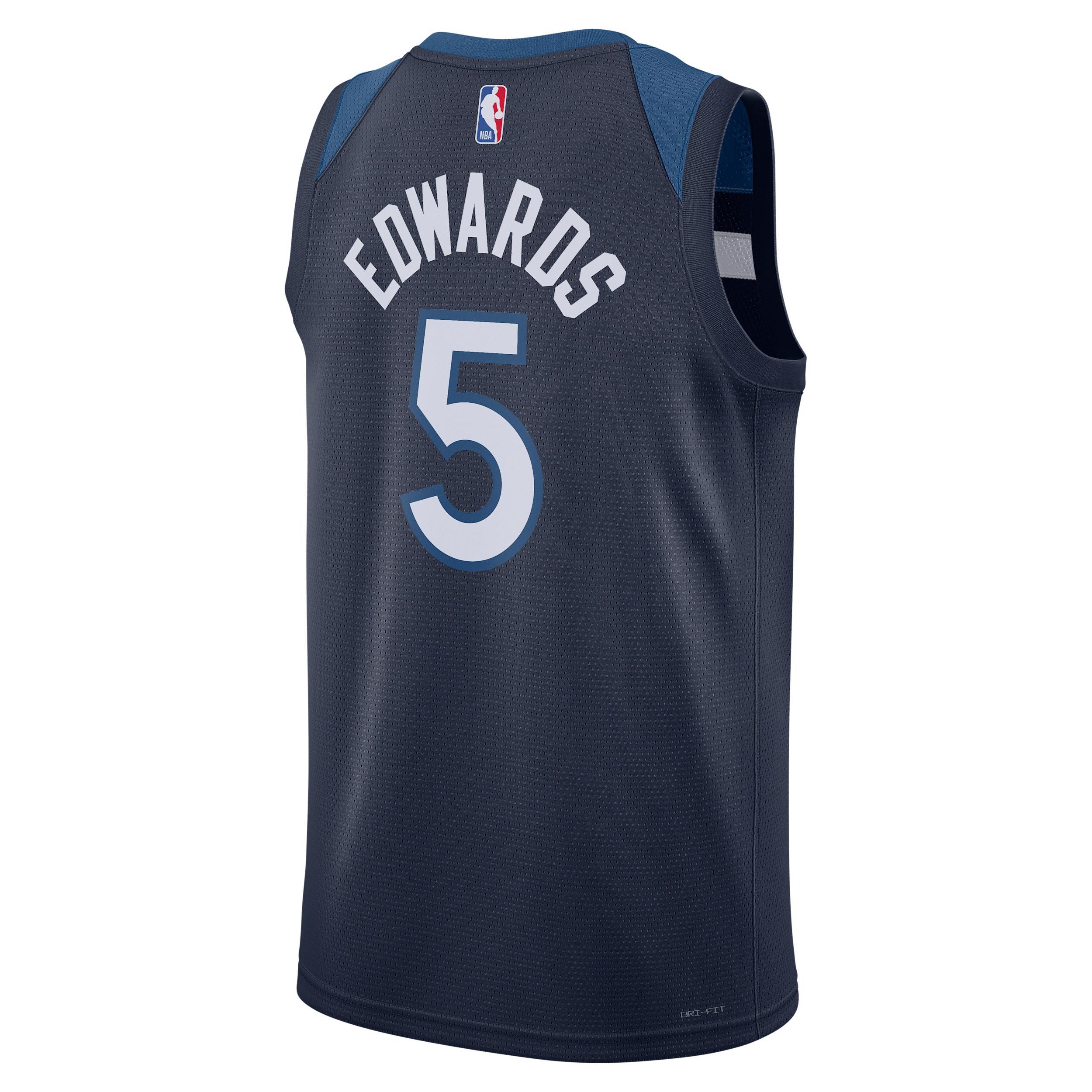 Minnesota Timberwolves Icon Edition 2022/23 Nike Men's Dri-FIT NBA Swingman Jersey Product Image