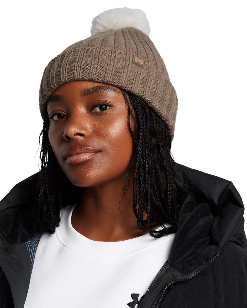 Women's UA Halftime Pom Beanie Product Image