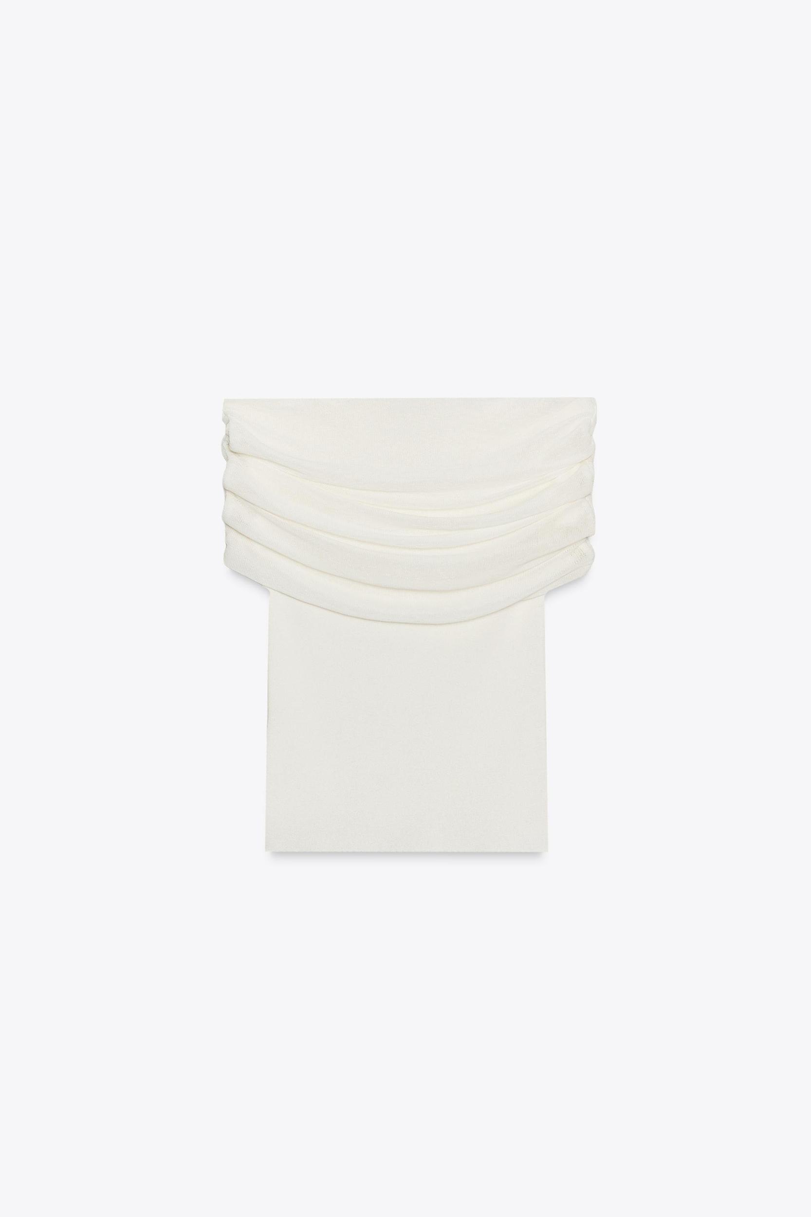 OFF-THE-SHOULDER KNIT TOP Product Image