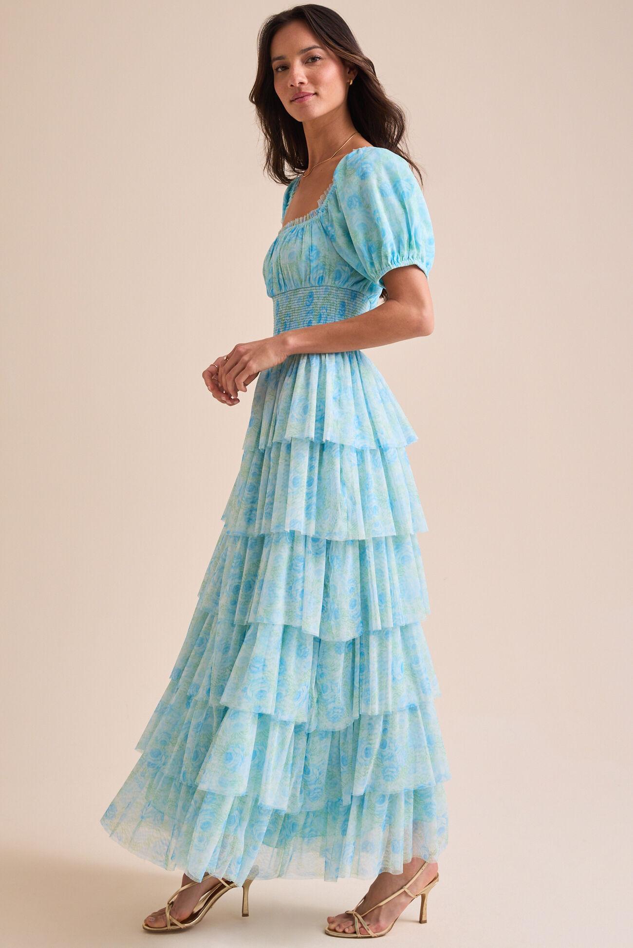 Jane Floral Maxi Dress Product Image