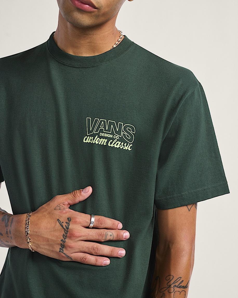 Shop Front T-Shirt in Dried Kelp Green| Vans US Product Image