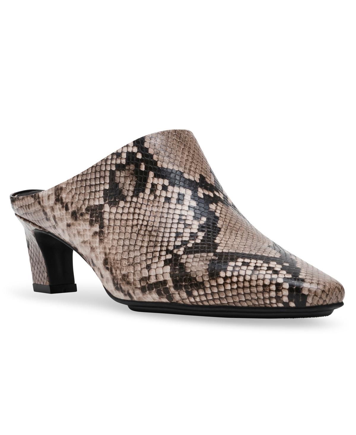 Anne Klein Womens Sarafena Kitten Heel Dress Mules Product Image