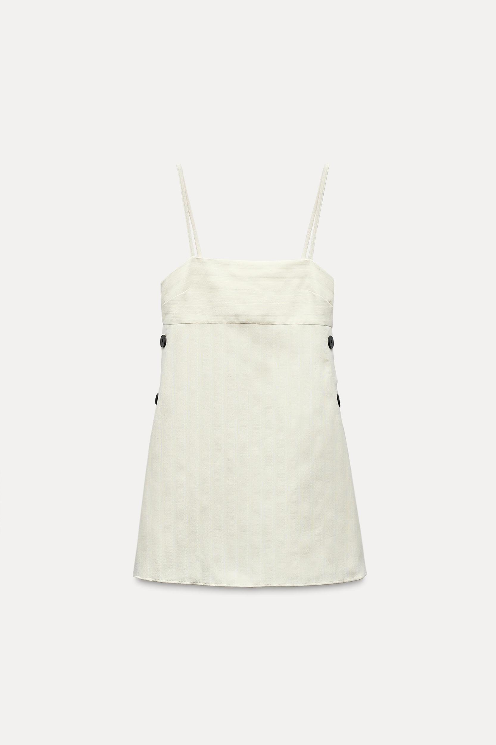 MINI DRESS WITH SIDE BUTTONS Product Image