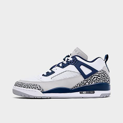 Jordan Mens Spizike Low Casual Shoes in White/Neutral Grey/Anthracite Product Image