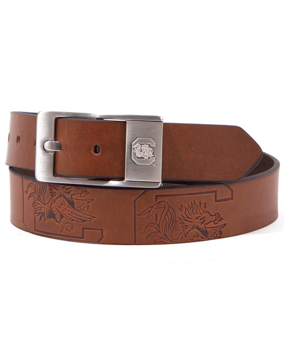 Men's Michigan State Spartans Brandish Leather Belt, Size: 38, Team Product Image