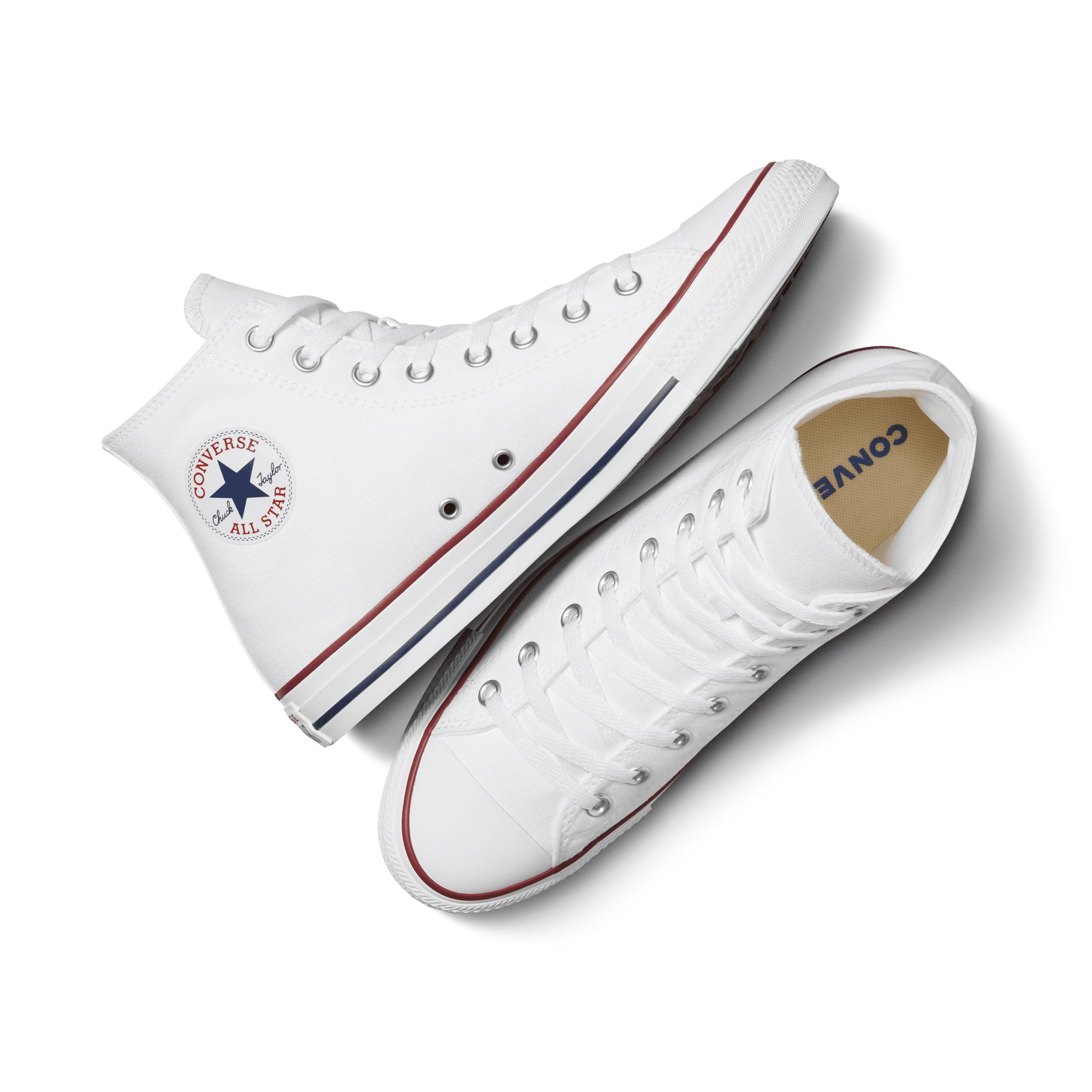 Converse Men's Chuck Taylor All Star High Top Casual Shoes in Black/Black Size 11 Canvas Product Image