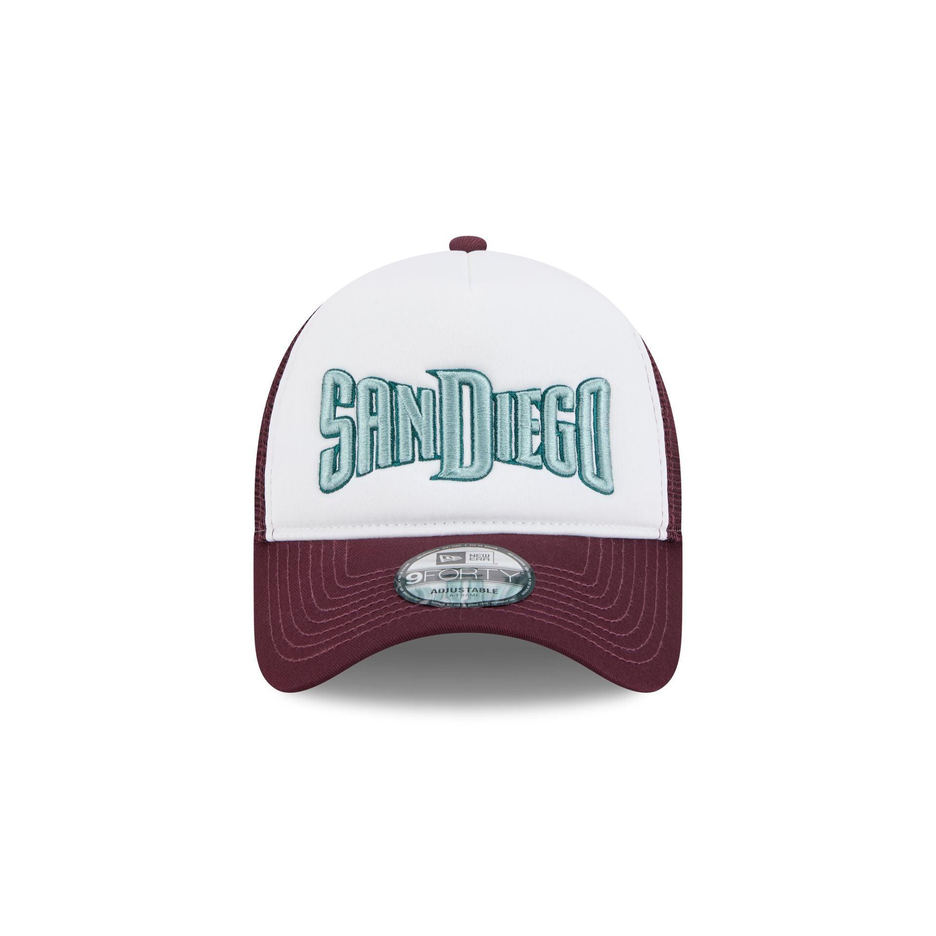Baltimore Orioles State Flower 9FORTY A-Frame Trucker Hat Male Product Image