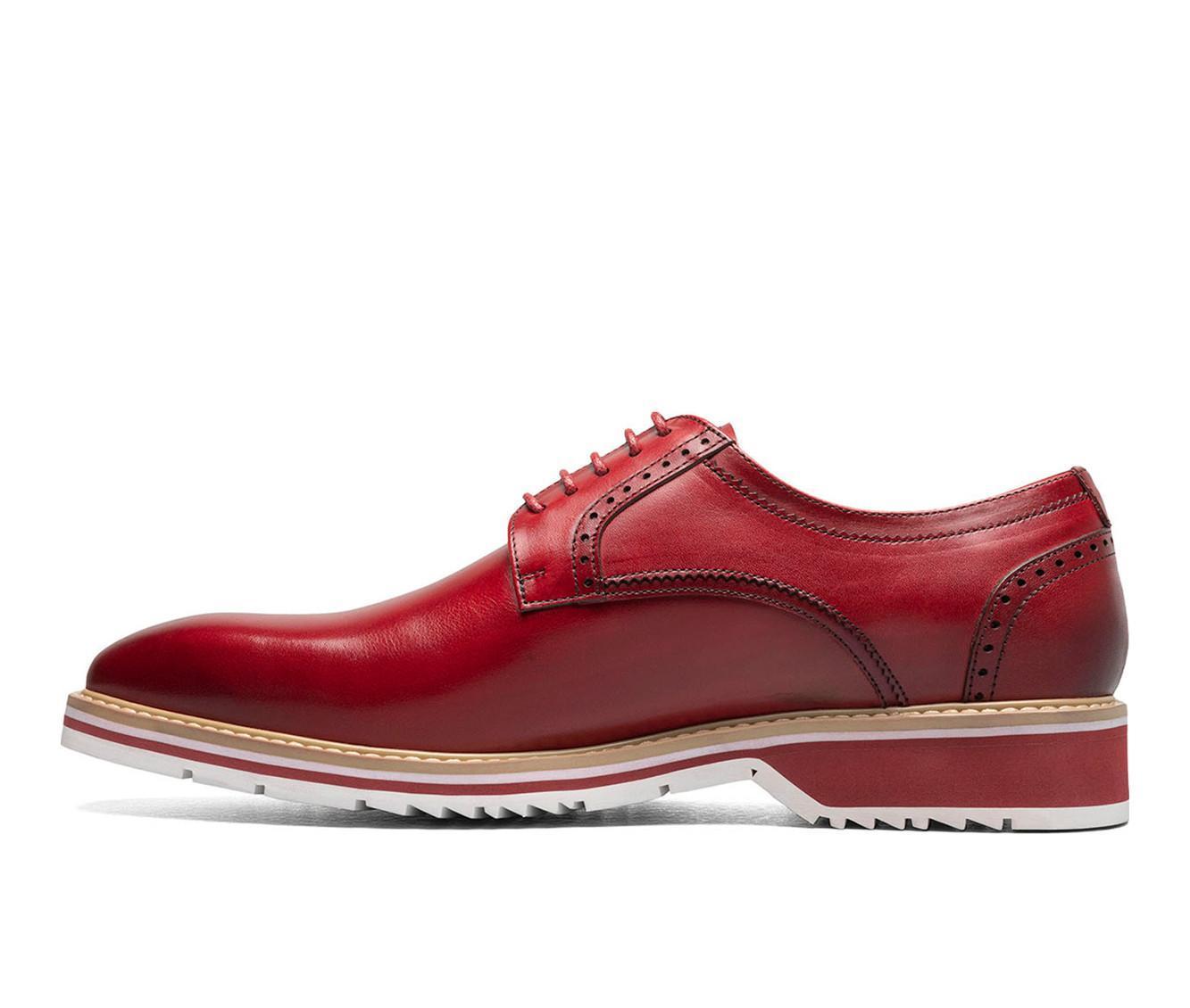 Men's Stacy Adams Barringer Plain Toe Oxford Dress Shoes Product Image