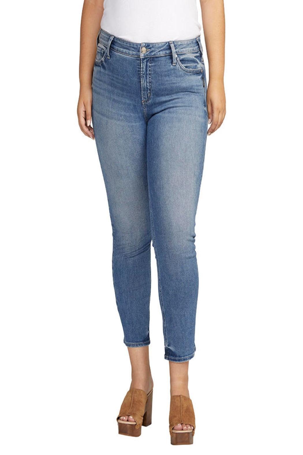 Elyse Crop Straight Jean Product Image