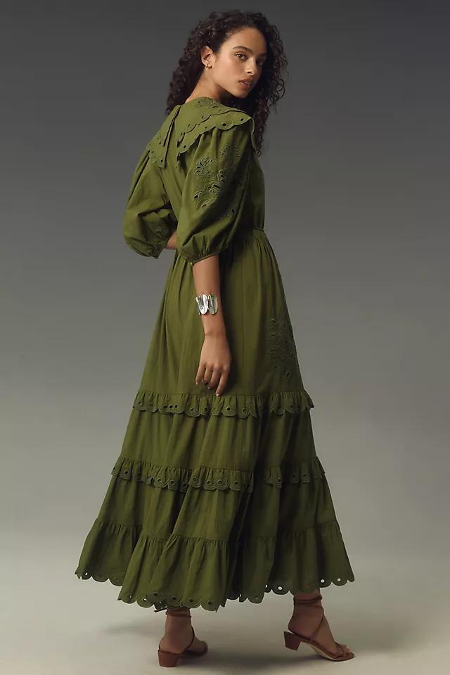 Farm Rio Hummingbird Maxi Dress Product Image
