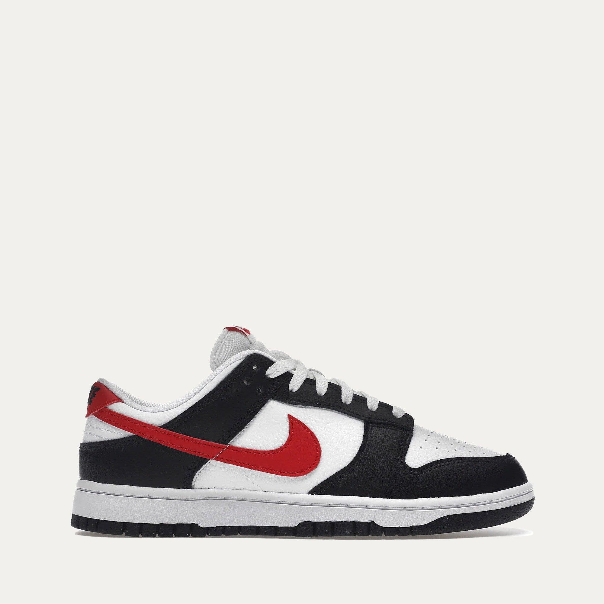 Nike Dunk Low Retro Red Swoosh Panda Product Image