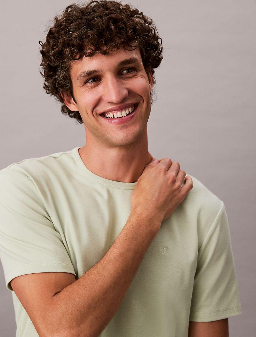 Calvin Klein Mens Cotton Stretch Slim T-Shirt Product Image