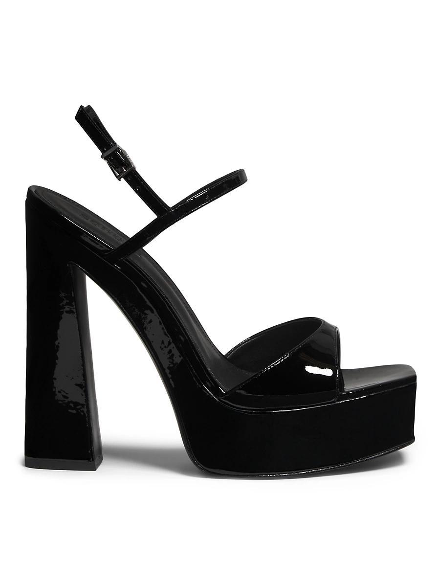 Womens Arlene 152MM Patent Leather Platform Sandals Product Image