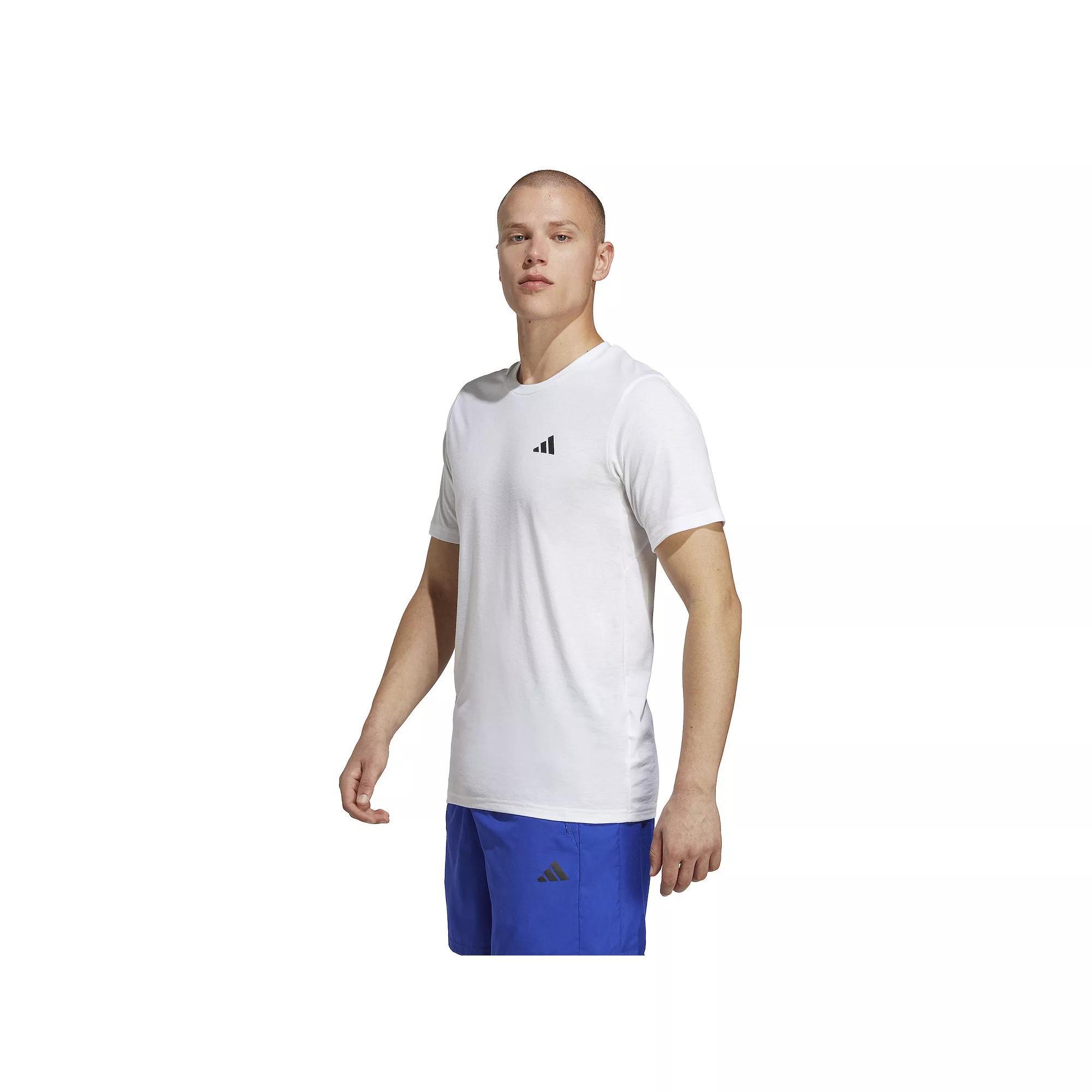 Big & Tall adidas Train Essentials Feelready Training Tee, Men's, Size: 3XL Tall, White Product Image