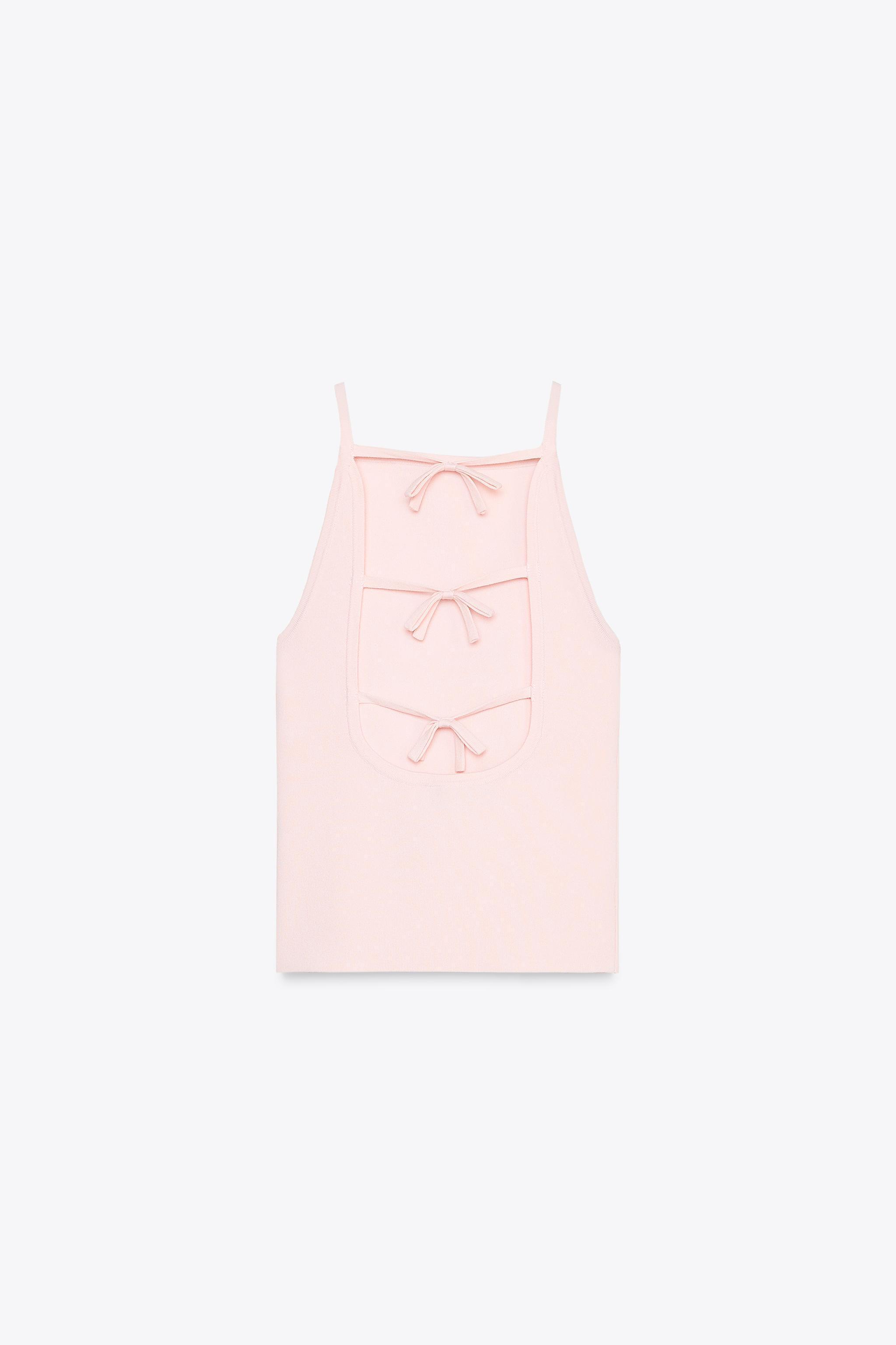 TIE CUT OUT KNIT TOP Product Image