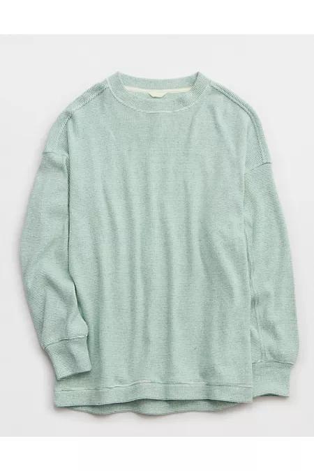 Aerie Getaway Waffle Sweatshirt Women's Product Image