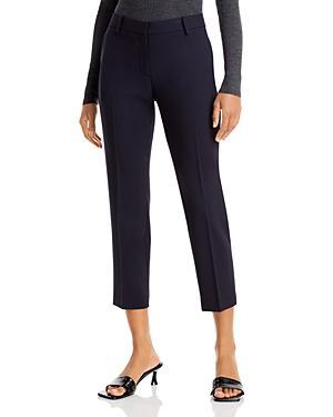 Theory Treeca Wool-Blend Cropped Pants Product Image