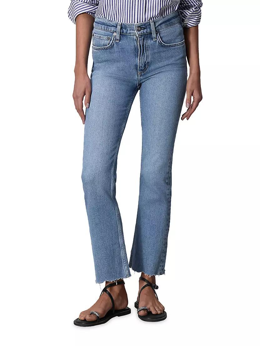 Peyton Bootcut Ankle Jeans Product Image