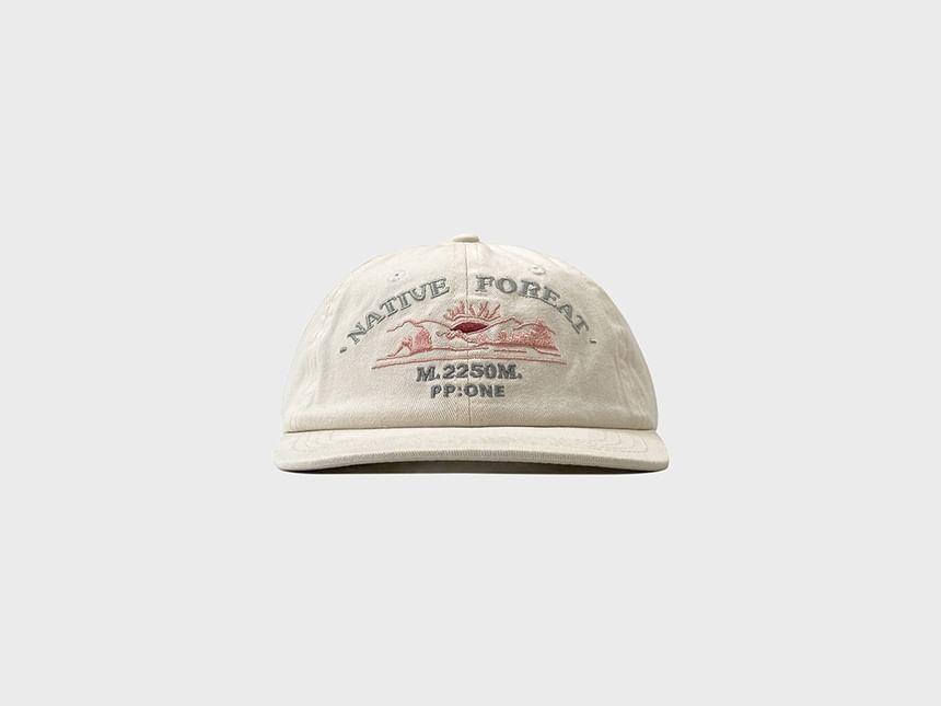 Sun Embroidered Cap Product Image