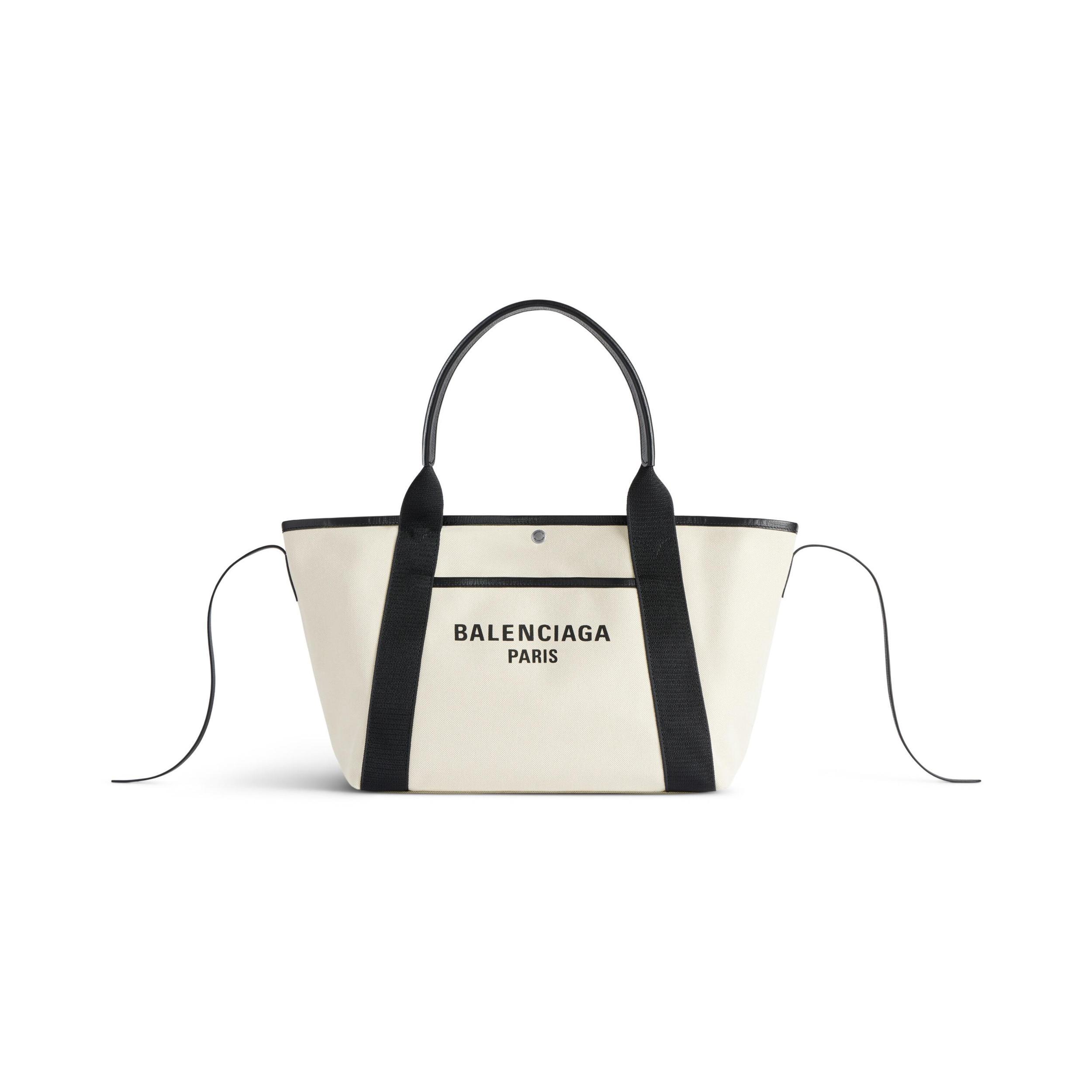Women's Biarritz Medium Tote Bag  in Natural/black Product Image