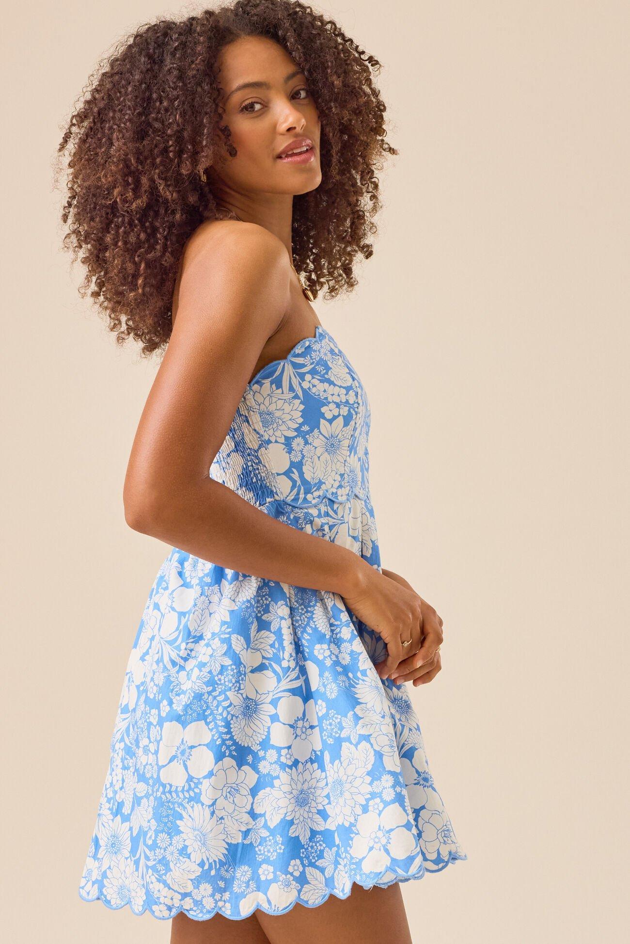 Jenna Strapless Mini Dress Product Image